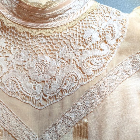 Free People | Modern Victorian Lace Swing Top - Picture 10 of 12